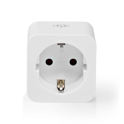 Nedis SmartLife Smart Plug | Wi-Fi | IP21 | Power meter | 3680 W | Type F (CEE 7/3) | 0 - 55 °C | Android™ / IOS | White | 1 pcs