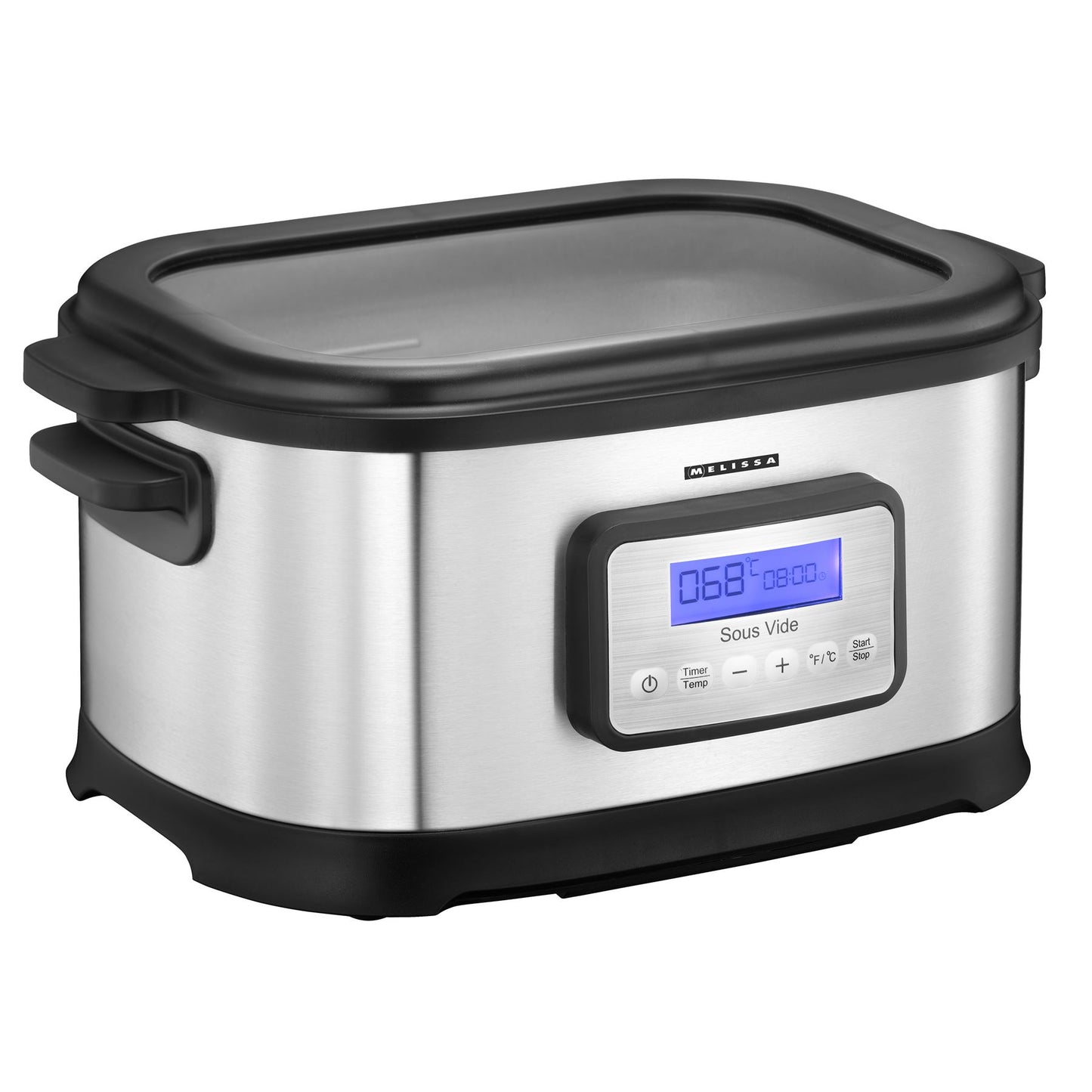 MELISSA Sous Vide with LCD Timer | 6L | 520W | Black / Stainless Steel