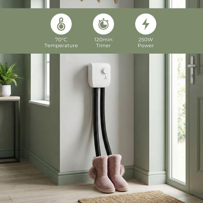 MELISSA Shoe Dryer 250 W | 45 °C | Overheating protection