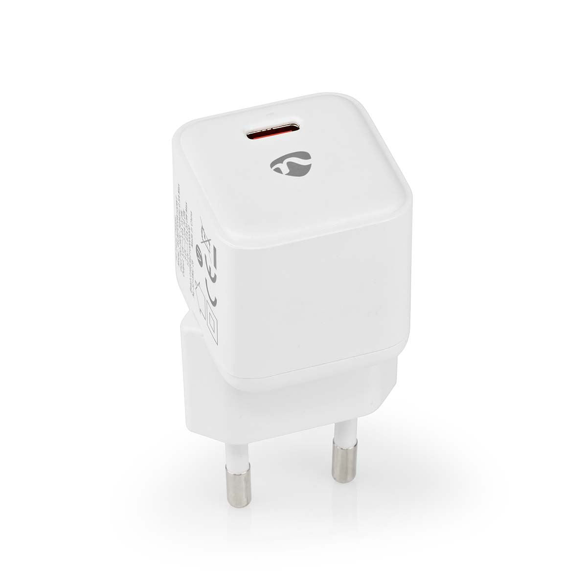 Nedis Wall Charger | Quick charge feature | 1.67 / 2.22 / 3.0 A | Number of outputs: 1 | USB-C™ | Automatic Voltage Selection | White
