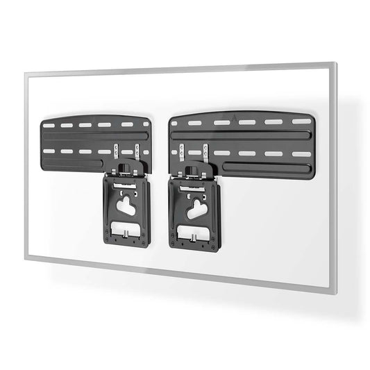 Nedis Fixed TV Wall Mount | 43 - 85 " | Maximum supported screen weight: 60 kg | Minimum wall distance: 7.50 mm | Steel | Black