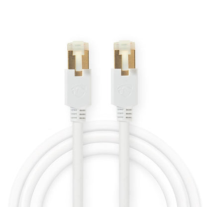 Nedis CAT6 Network Cable | RJ45 Male | RJ45 Male | S/FTP | 5.00 m | Round | LSZH / PVC | White | Window Box