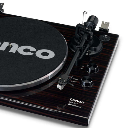Lenco Record player with Bluetooth® transmission - Dark Brown