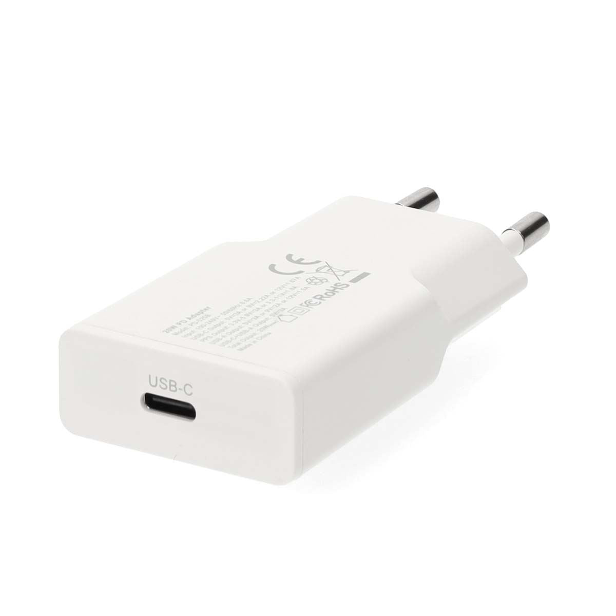 Nedis EU Travel Wall Charger | 20 W | GaN | PD3.0 | Quick charge feature | 1.67 / 2.22 / 3.0 A | Number of outputs: 1 | USB-C™ | Automatic Voltage Selection | White