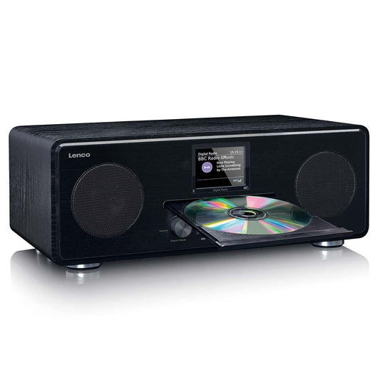 Lenco DAB+ FM radio with CD MP3 Player Bluetooth Black