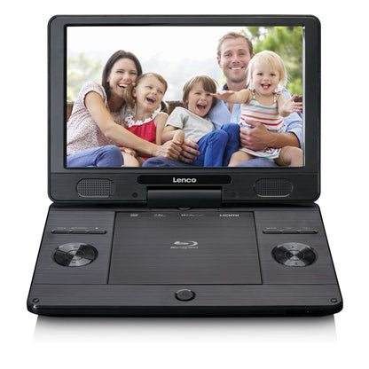 Lenco BRP-1150BK | Portable 11.5" Blu-Ray & DVD Player | Black