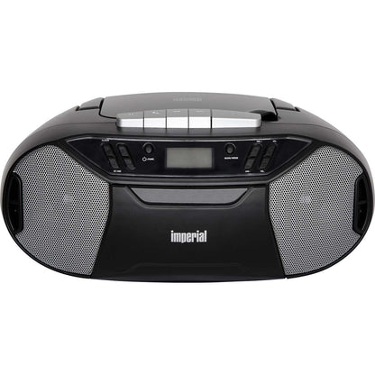 Imperial PBB 1 Compact Portable Boombox with CD player, Cassette deck and FM radio