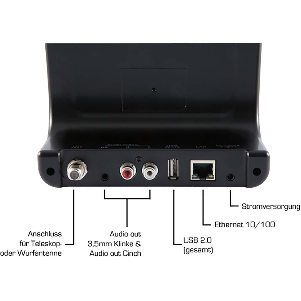 Imperial DABMAN i400 Compact Hybrid Radio DAB+ / FM / Internet / Bluetooth Silver