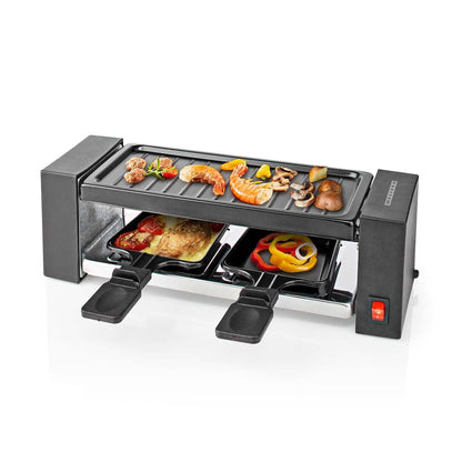 MELISSA 16300031 Raclette / Gourmet Set | 2 Persons | 400 W | 23 x 10 cm | Non-stick coating