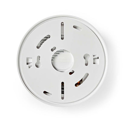 Nedis Carbon Monoxide Alarm | Battery Powered | Battery life up to: 5 year | With pause button | With test button | 85 dB | White