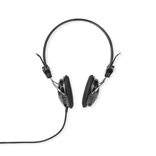 Nedis On-Ear Wired Headphones | 3.5 mm | Cable length: 1.10 m | Black