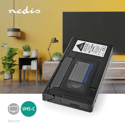 Nedis VHS Converter | Conversion: VHS-C to VHS | Plug and play | Black