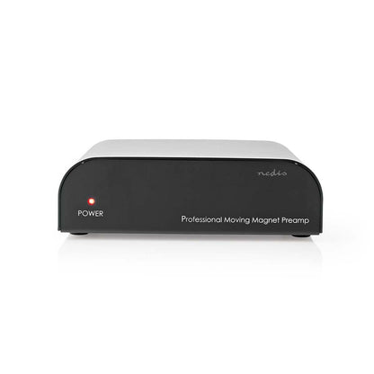 Nedis Preamplifier | Connection input: 1x RCA | Connection output: 1x RCA | 2 Channels | Phono / Turntable | Automatic | Black