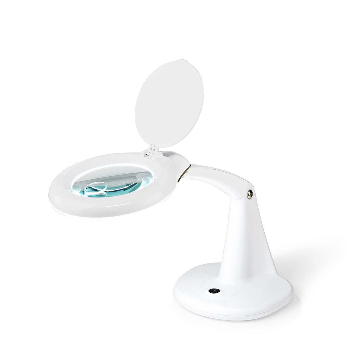 Nedis Magnifying Table Lamp | Lens strength: 3 + 12 Diopter | 6500 K | 6.5 W | 585 lm | White