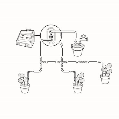 Nedis SmartLife Water Pump | Wi-Fi | Battery Powered / USB Powered | IPX3 | Maximum water pressure: 0.3 Bar | Android™ / IOS