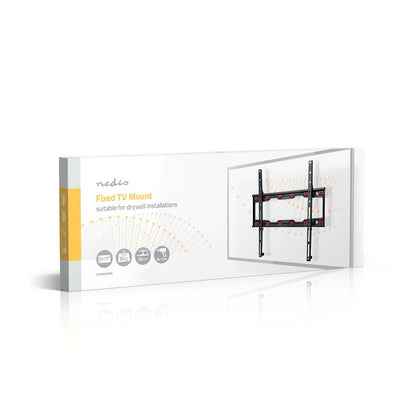 Nedis Fixed TV Wall Mount | 23 - 55 " | Maximum supported screen weight: 35 kg | Minimum wall distance: 28 mm | Steel | Black