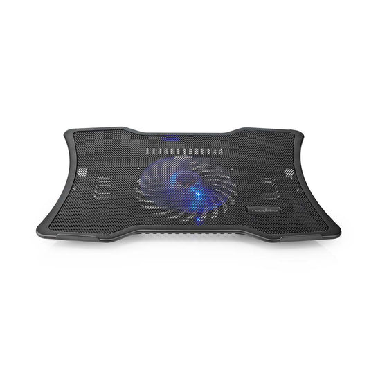 Nedis Notebook Stand | Number of fans: 1 | USB Powered | Number of angles: 2 | 17 " | 1500 rpm | LED