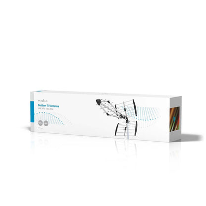 Nedis Outdoor Antenna | UHF | Reception range: ≥50 km | LTE700 | Gain: 13.5 dB | 75 Ohm | Antenna length: 1085 mm | ABS / Aluminium
