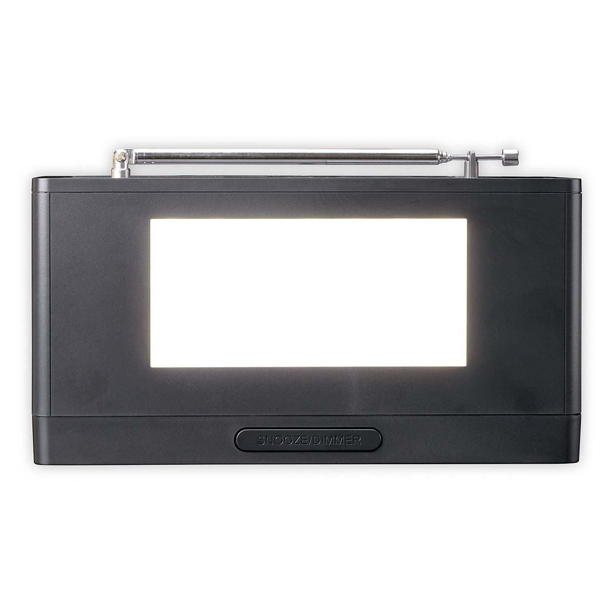 Lenco CR-540BK | FM Clock Radio | Night Light | Black