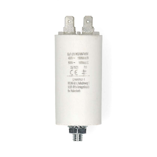 Nedis WCF08UF450V | Capacitor | 8.0 uF | 450 V | Faston | 10 pcs