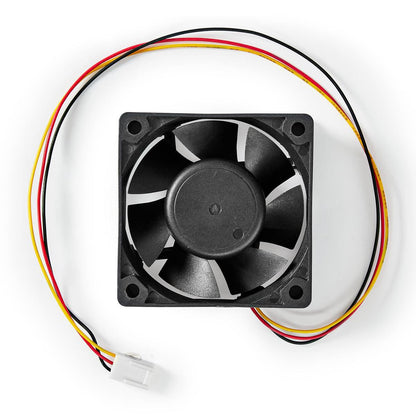 Nedis DC Fan | DC | Fan size: 60 mm | 3-Pin | 32.3 dBA | Black