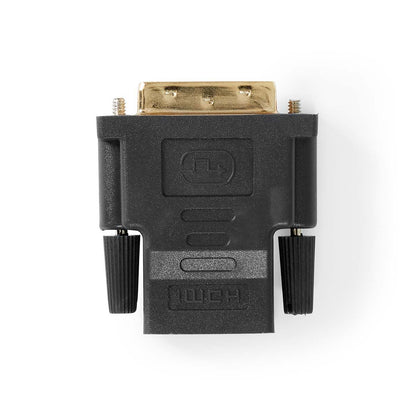 Nedis CVBW34912AT | HDMI™ Adapter | HDMI™ Output | DVI-D 24+1-Pin Male | Gold Plated | Straight | PVC | Anthracite | 1 pcs | Window Box