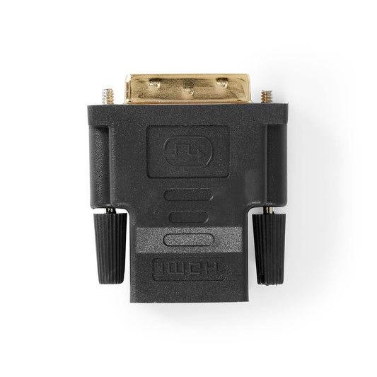 Nedis CVBW34912AT | HDMI™ Adapter | HDMI™ Output | DVI-D 24+1-Pin Male | Gold Plated | Straight | PVC | Anthracite | 1 pcs | Window Box