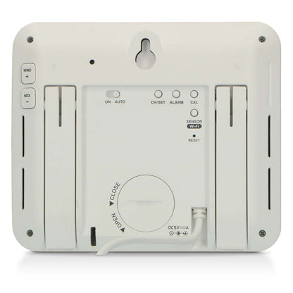 Alecto WS5400 | 8-in-1 Wi-Fi Smart Weather Station | Indoor and Outdoor Temperature, Forecast, Wind, Pressure, Humidity, Rain & More | Outside Wireless sensor | Application | Grey