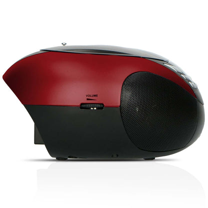 Lenco SCD-37 USB Red Portable FM Radio CD and USB player Red