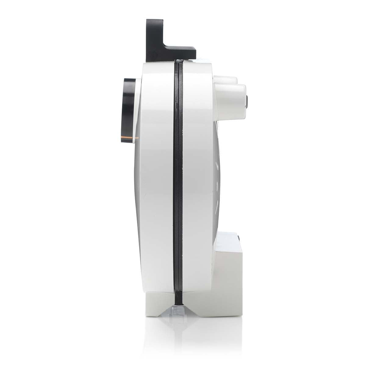 Trebs Waffle Maker | 2 x 5 Heart shaped waffles | 12 cm | 1200 W | Automatic temperature control |White