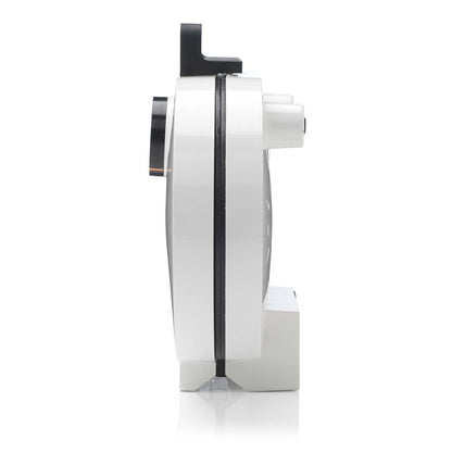 Trebs Waffle Maker | 2 x 5 Heart shaped waffles | 12 cm | 1200 W | Automatic temperature control |White