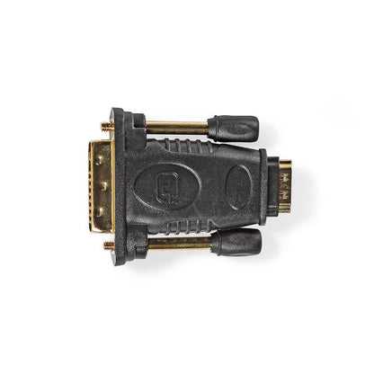 Nedis HDMI™ Adapter | DVI-D 24+1-Pin Male | HDMI™ Output | Nickel Plated | Straight | ABS | Black | 1 pcs | Box