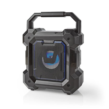 Nedis Bluetooth® Speaker | Maximum battery play time: 13 hrs | Table Design | 5 W | Mono | Built-in microphone | Black
