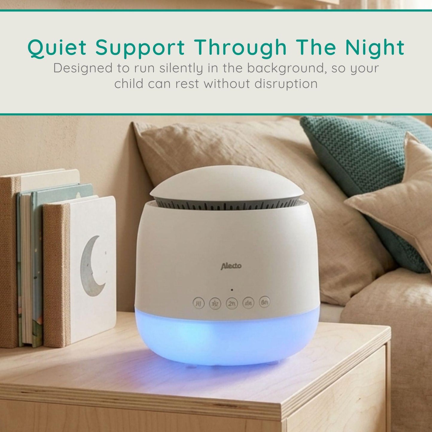 Alecto BC23 | Aroma diffuser | Night Light & Humidifier | White