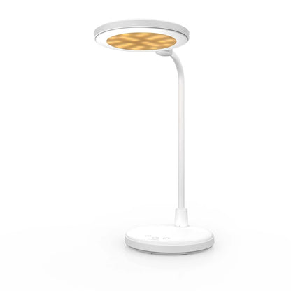 Nedis LTLRM11WT | LED Desk Lamp | Dimmable | Integrated Mirror | 3 Light Modes | 100 lm | Rechargeable | Touch Function | White