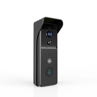 Nedis SmartLife Video Doorbell | Wi-Fi | Battery Powered | 3MP Full HD 1296p | Cloud Storage (optional) / microSD (not included) | IP44 | With motion sensor | Night vision | Black