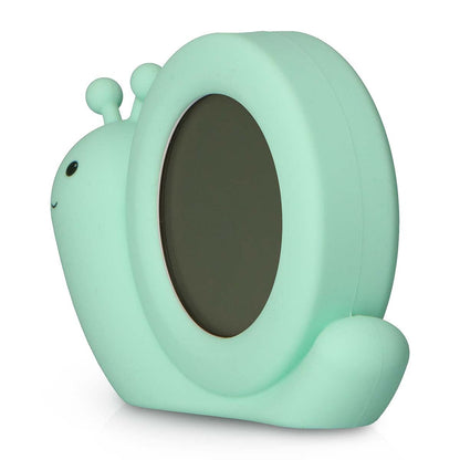 Alecto BC110GN SIMON | Sleep Trainer & Night Lamp Light / Alarm Clock - Green