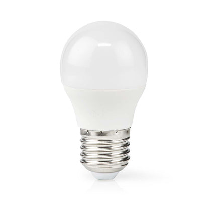 Nedis LED Bulb E27 | G45 | 4.9 W | 470 lm | 2700 K | Warm White | Retro Style | Frosted | 1 pcs | 86.453.234