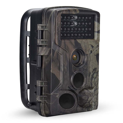 Nedis Wildlife Camera | 4K@10fps | 50 MPixel | 5 MPixel CMOS | IP65 | Black No-Glow IR | Night vision | Viewing angle: 60 ° | Motion sensor | Detection angle: 130 ° | Detection range: 20 m | Screen size: 2.4 " | LCD Screen | Brown / Green