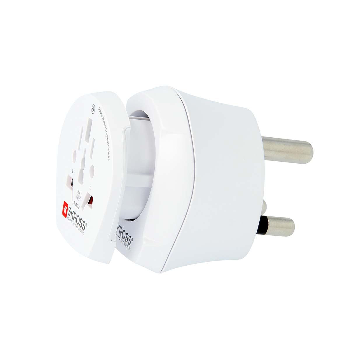 Skross SKross | Travel Adapter | Combo - World-to-South Africa Earthed