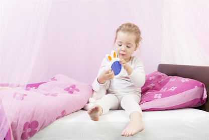 Alecto BC100BUNNY | Sleep Trainer & Night Lamp Light / Alarm Clock - Rabbit