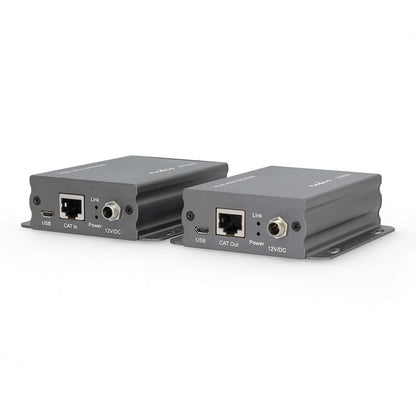 Nedis HDMI™ Extender | Over Cat6 | up to 50.0 m | 4K@30Hz | 10.2 Gbps | IR Return function | Metal | Anthracite