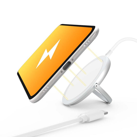 Nedis Wireless Charger | Stand | 5 / 7.5 / 10 / 15 W | 1.0 / 1.1 / 1.67 / 2 A | Including cable | USB Type-C™ | 1.00 m