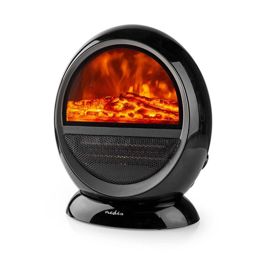 Nedis Ceramic PTC Fan Heater | 1000 / 1500 W | 2 Heat Modes | Adjustable thermostat | Rotates automatically | Overheating protection | Fall over protection