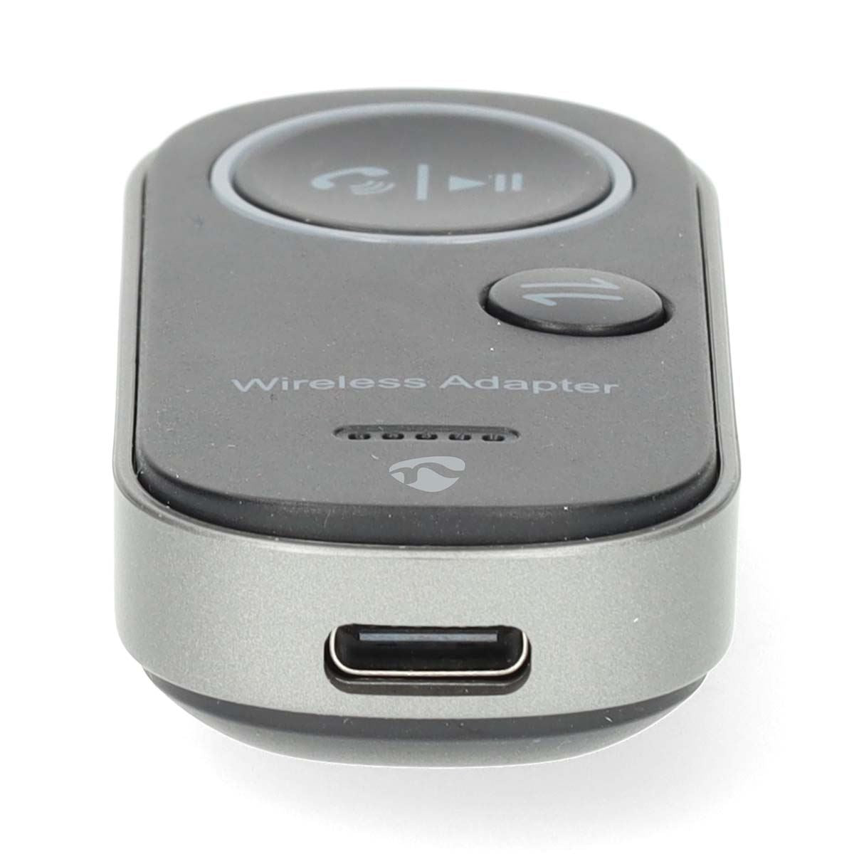 Nedis Bluetooth® Transmitter Receiver | Connection input: USB-C™ Female | Connection output: 3.5 mm | SBC | Up to 1 Device | Maximum battery play time: 8.5 hrs | Black