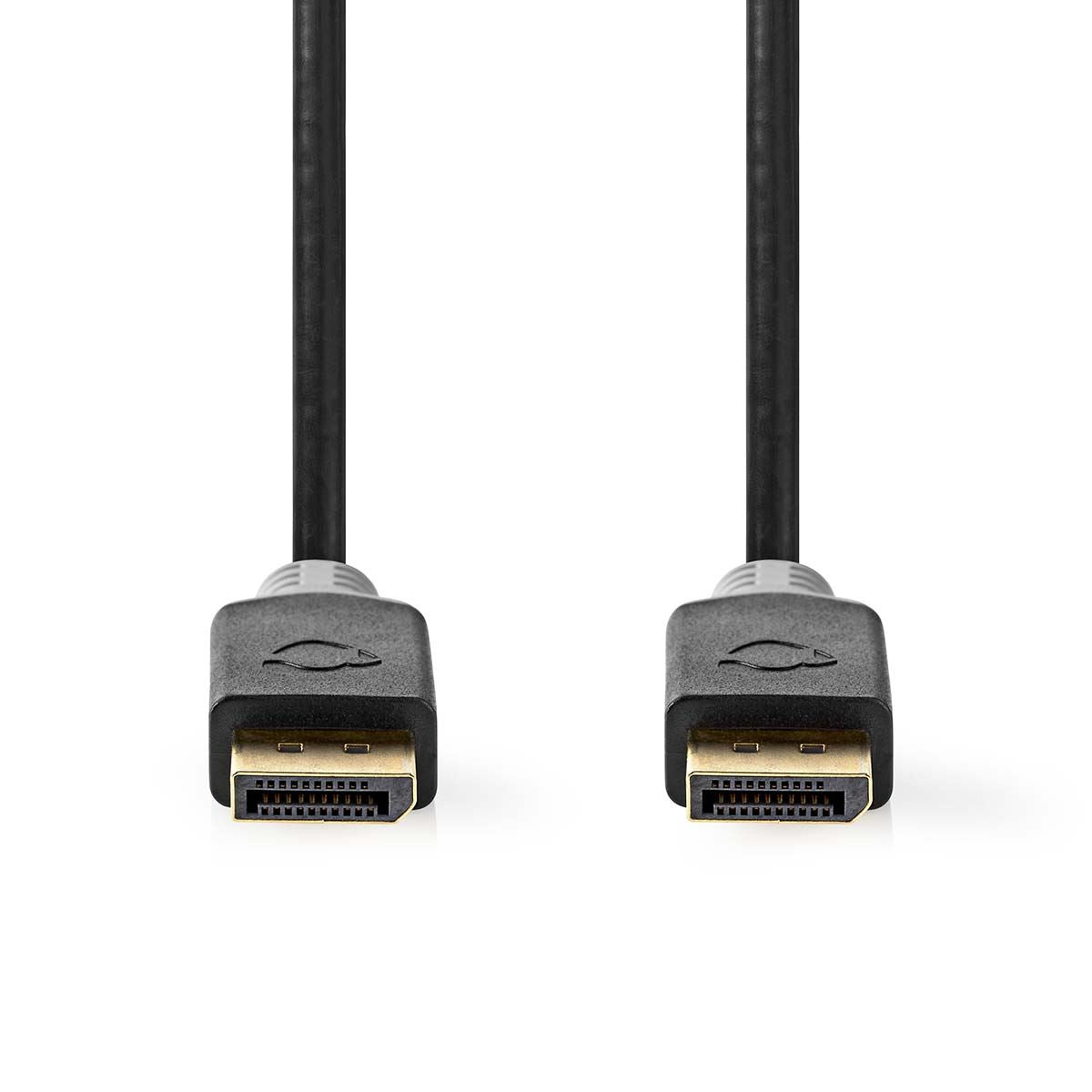Nedis DisplayPort Cable | DisplayPort Male | DisplayPort Male | 8K@60Hz | Gold Plated | 3.00 m | Round | PVC | Anthracite | Box
