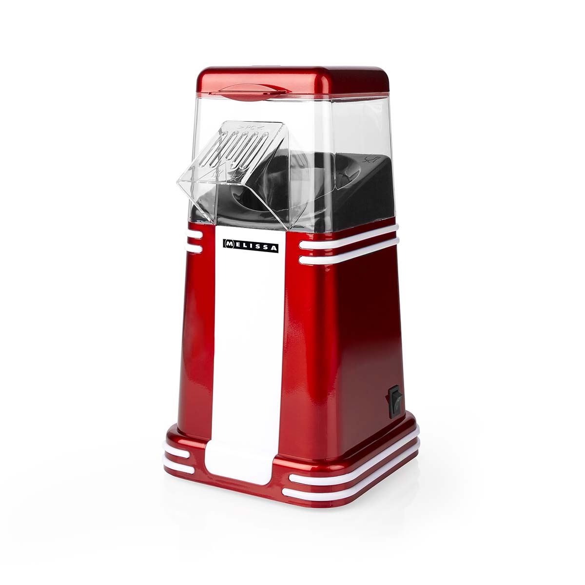 MELISSA Popcorn Maker | 60 g | 1200 W | 2–4 min | Hot Air | Red/White