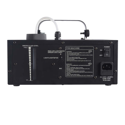 Lenco LFM-110BK | Dual Matrix Party LED Light | With Fog Machine