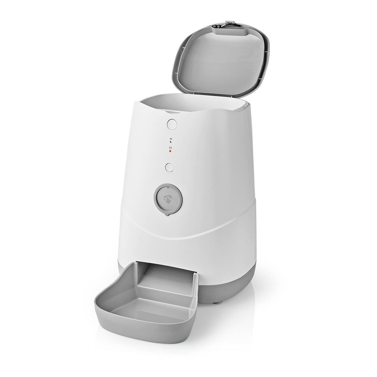 Nedis SmartLife Pet Food Dispenser | Automatic Dog and Cat Feeder | Wi-Fi | 3.7 l | Android™ / IOS