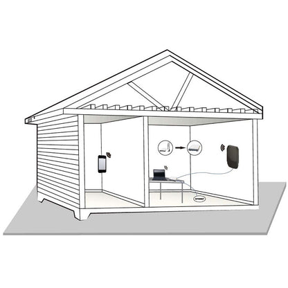 Nedis 5G / 4G / 3G Antenna | 5G | Indoor & Outdoor | 698-5000 MHz | Gain: 6 dB | 2.50 m | White